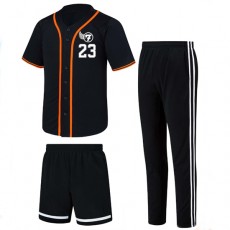 베이스볼 블랙BA93 야구유니폼