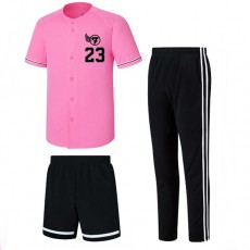 베이스볼 핑크 야구유니폼
