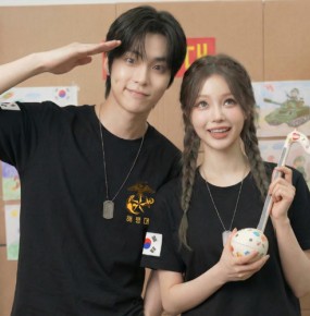 해병대 블랙 면티셔츠